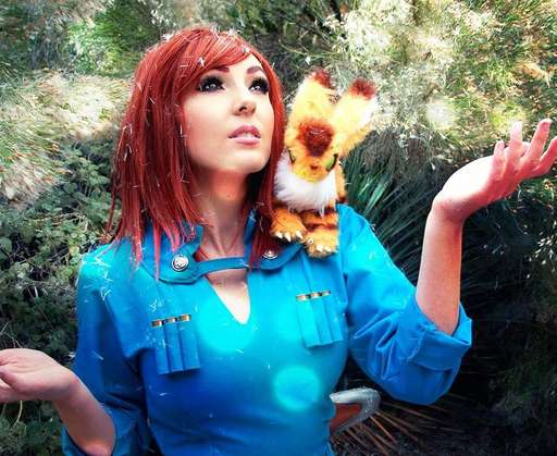 Девушка дня - Nausicaa cosplay by Jessica Nigri